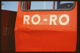 Durban, 1985. Ro-Ro sign.