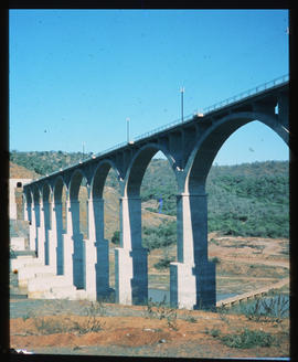 Ulundi district, 1973. The White Mfolozi bridge on the Richards Bay coal line soon after its comp...