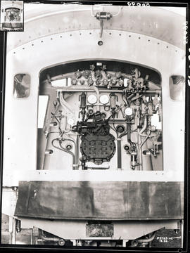 SAR Class 19D No 2506-2525 built by Fried Krupp No 1618-1637 in 1937. View of cab.