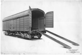 Argentine, 1925. Motor car and general freight van for the Central Argentine Railway. (Donated by...