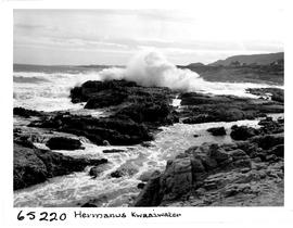 Hermanus, 1956. Coastline.