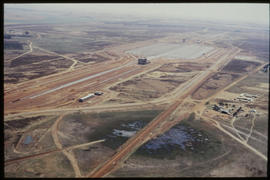 Bapsfontein, October 1981. Aerial view of Sentrarand marshalling yard. [Jan Hoek]