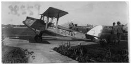 
SAA de Havilland DH.60G Gipsy Moth ZS-ABI with 'SA Lugdiens / SAS&H' on side. Junkers JU-52 ...