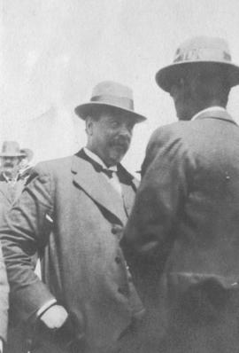 Umtata, 1916. General Louis Botha after his speech.