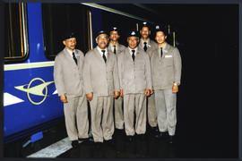 Service crew of Blue Train.