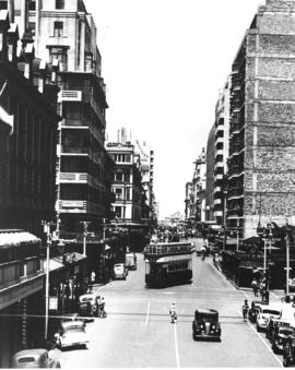 Johannesburg, 1946. Street scenes.