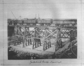 Circa 1901. Zuikerbosch bridge Transvaal. (Collection on bridge damage in Anglo-Boer War)
