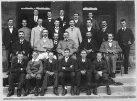 Bloemfontein, 1901. IMR station telegraph staff. (Donated Miss Uyl)