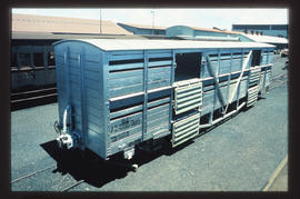 SAR type GZB-7 tripledeck sheep wagon.