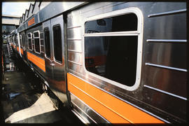 Side view of SAR type 6M EMU train coach. (Derek Pearman)