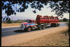 SAR International truck with SAR petrol tanker.