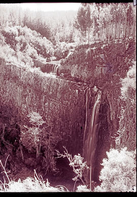 "Knysna district, 1931. Bracken Hill waterfall."