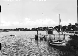 Port Elizabeth district, 1935. Swartkops River at Redhouse.