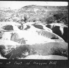 Ladysmith, circa 1925. Dongas at the foot of Wagon Hill. (Album on Natal electrification)