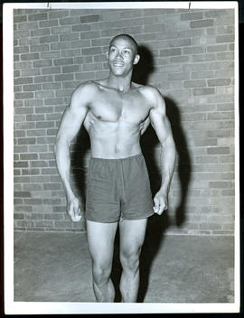 Unidentified bodybuilder.