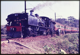 SAR Class GCA No 2623 with passenger train.