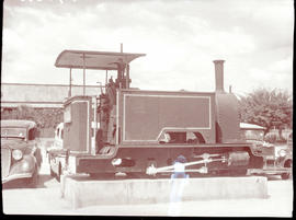South-West Africa, 1940. Narrow gauge 2-4-2T 'Hope', the first locomotive in South-West Africa. B...