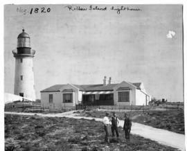 Cape Town. Robben Island lighthouse.