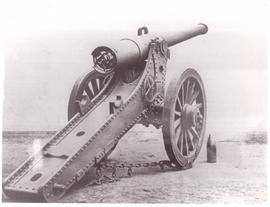 Circa 1900. Anglo-Boer War. Cannon.