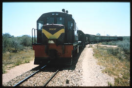 SAR Class 35-000 No 35-037 with passenger train.