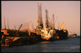 Port Elizabeth, October 1983. Port Elizabeth Harbour. [T Robberts]