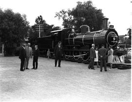 Somerset East, April 1972. Opening of station by minister Maartens.