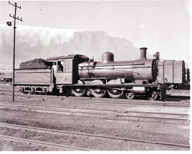 Cape Town, 1950. SAR Class 6 No 419.
