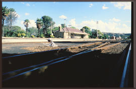 Ladybrand, December 1988. Railway station. [Sonja Grinbauer]