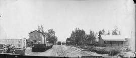 Addo, 1895. Station with goods wagons in foreground. (EH Short)