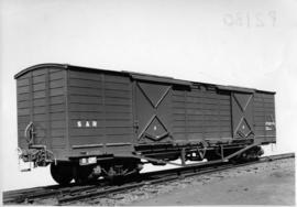 SAR type FB-8 No 17521 covered goods wagon.