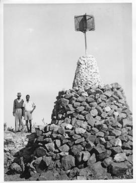 Waldau, South-West Africa. Trigonometric beacon.