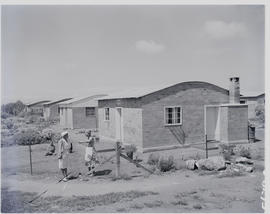 Vereeniging, 1950. Township houses.