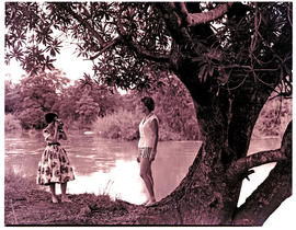 "Nelspruit district, 1960. On the river bank."