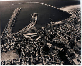 Port Elizabeth, 1951. Aerial view of Port Elizabeth harbour. (strictly copyright and must not be ...