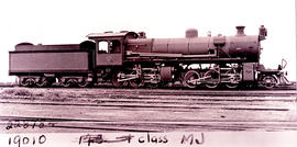 SAR Class MJ No 1651 built by Maffei No's 3452-3461 in 1914.