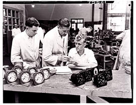 "Johannesburg, 1962. Apprentices at SAR Road Transport Services workshops at Langlaagte."