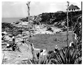 Hermanus, 1955. Bay View Hotel swimming pool.
