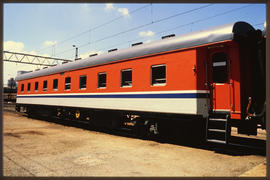 
Trans-Karoo passenger coach in new colours.
