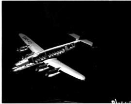 August 1950. Model of Lockheed Constellation.