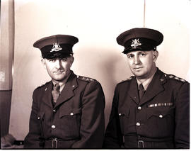 Johannesburg, September 1952. Railway police officers.