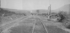 Ripon, 1895. Watering point at railway line. (EH Short)
