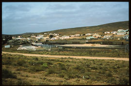 Bitterfontein, September 1975. Railway yard. [Willem van der Walt]