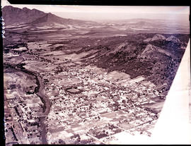 Paarl, 1935. Aerial view.