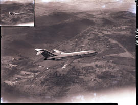 
SAA Boeing 727 ZS-DYN 'Limpopo' in flight.
