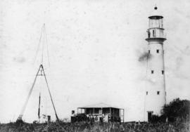 Durban, 23 January 1867. The Bluff lighthouse and signal station.