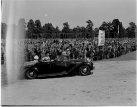 Pretoria, 1 April 1947. M.O.T.H. welcome to the Royal family.