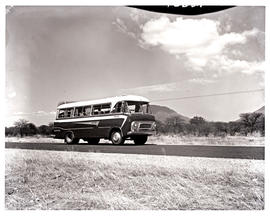 Etosha Game Park, South-West Africa, 1966. SAR GUY motor coach No MT6913. (Guy Motors founded by ...