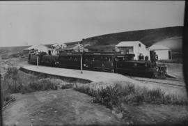 Pietermaritzburg district, 1894. NGR Class Kitson & Stephenson with mixed train at Botha's Hill.