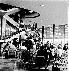 Windhoek, Namibia, 1963. JG Strijdom airport. Interior.