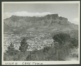 Cape Town, 1953. From Signal Hill.
